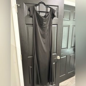 Off the shoulder gown